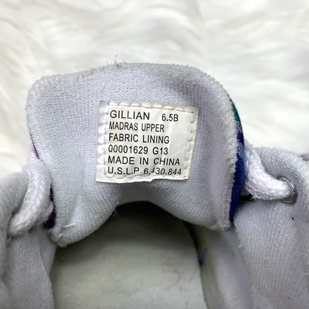 🚫SOLD! |•POLO RALPH LAUREN•|Plaid Fashion Sneaker - Picture 8 of 8